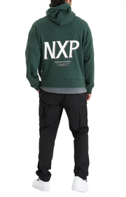 PLATINUM HEAVY BOX FIT HOODED SWEATER