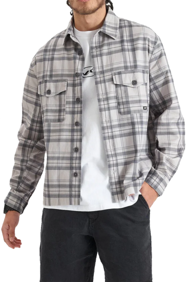 SOLID RELAXED OVERSHIRT