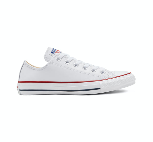 CT ALL STAR LEATHER LOW WHITE