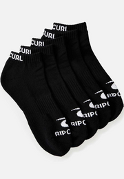 BRAND ANKLE SOCK 5-PK