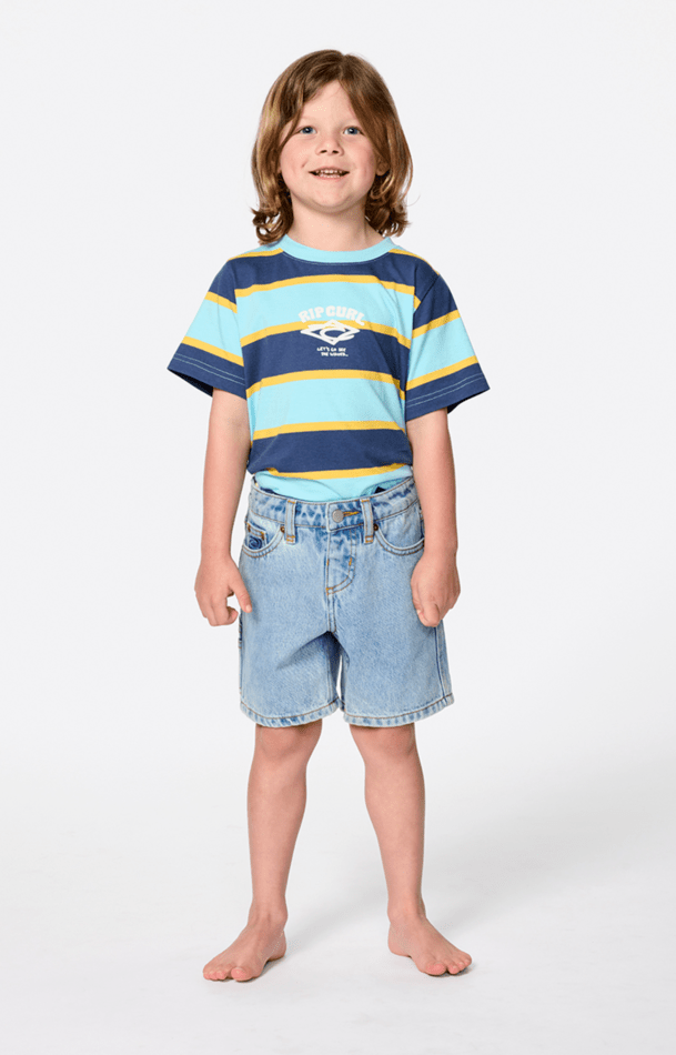 HYPED UP DENIM SHORT - TODDLERS