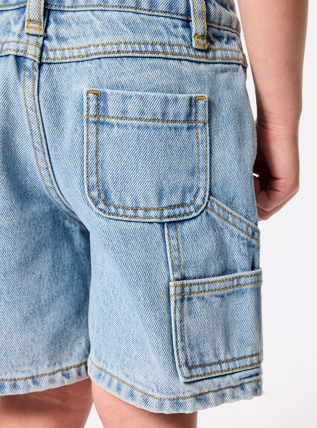 HYPED UP DENIM SHORT - TODDLERS