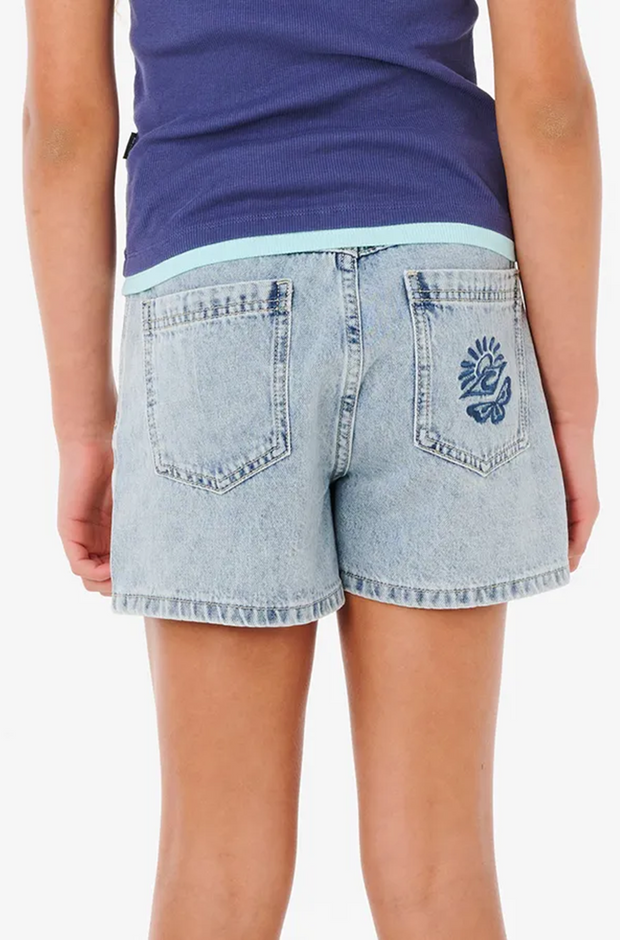 TABBY DENIM SHORT- GIRLS