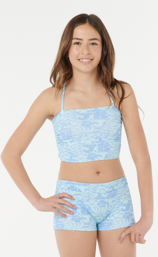 AOTS OCEANIC RIB TANKINI - GIRLS