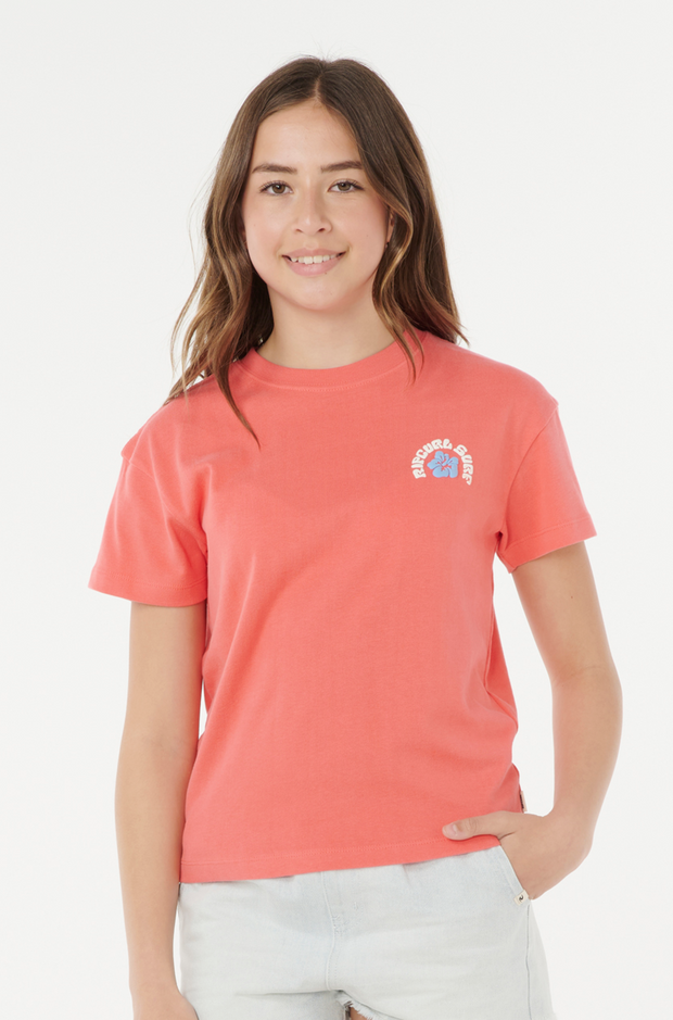 LUXE SURF RELAXED TEE - GIRLS