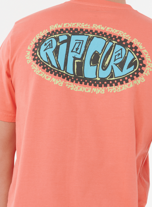 RAW ENERGY DE OVAL TEE