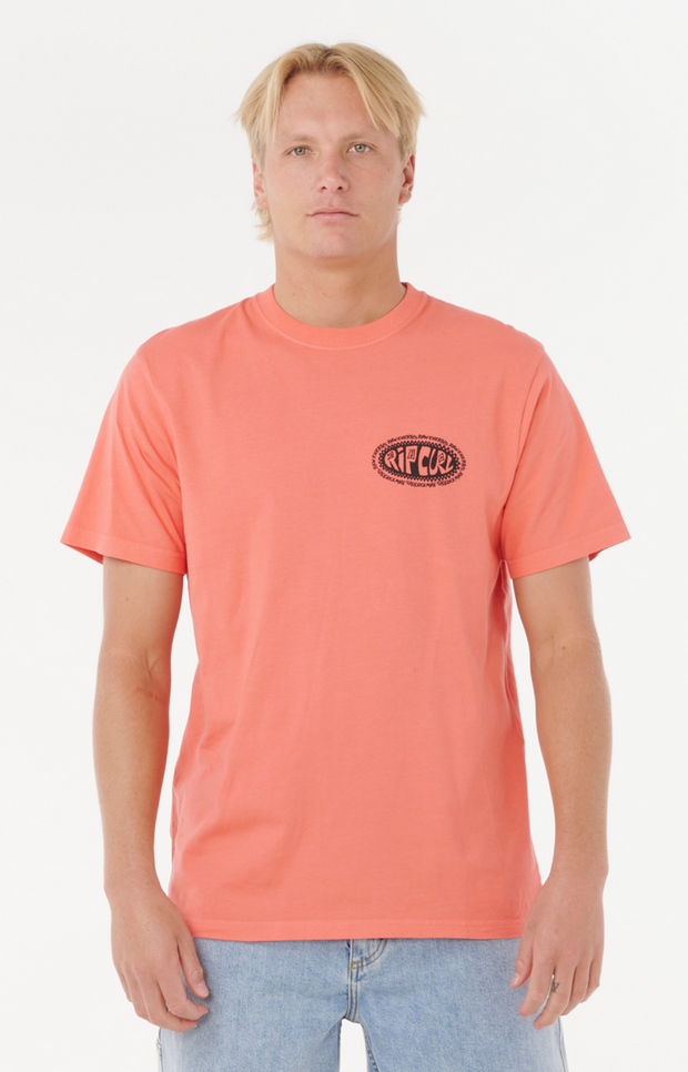 RAW ENERGY DE OVAL TEE