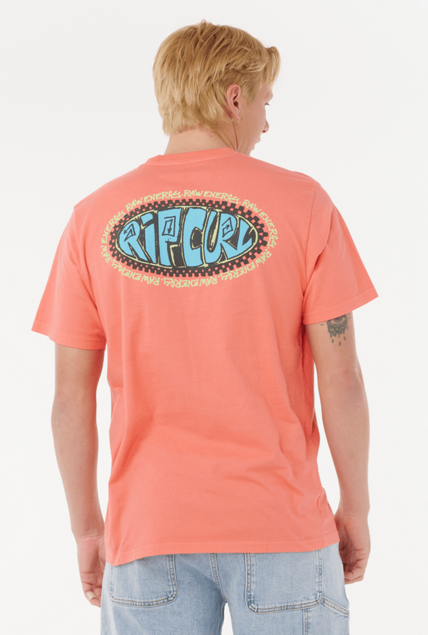 RAW ENERGY DE OVAL TEE