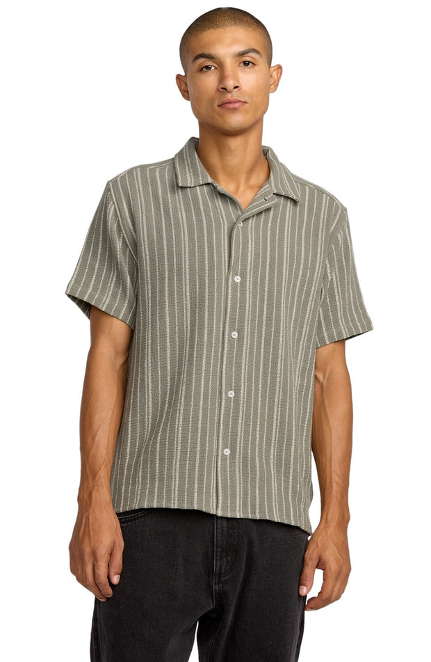 VACANCY STRIPE SS SHIRT