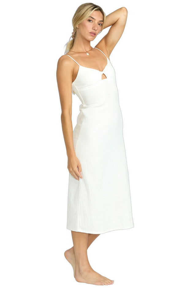 CRYSTAL CLEAR MIDI DRESS