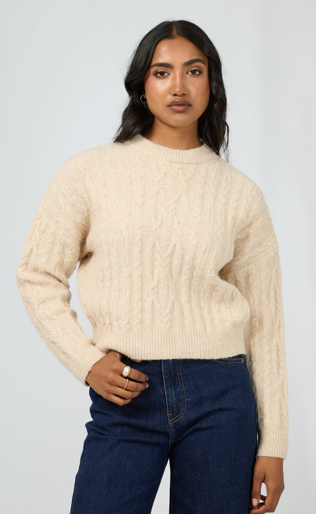 MARGAUX CABLE KNIT