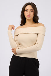 SABINE OFF SHOULDER KNIT