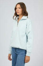 STUDIO RELAXED 1/4 ZIP