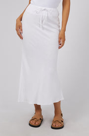 LUXE LINEN MAXI SKIRT