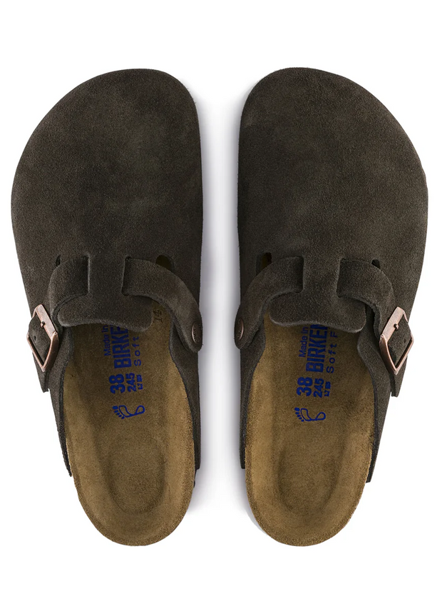 BOSTON SFB MOCCA SUEDE LEATHER REGULAR