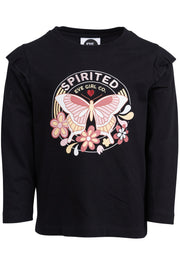 SPIRITED L/S TEE TODDLERS (SIZE 3-7)