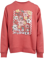 WILD FLOWER CREW (SIZE 8-14)