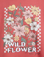 WILD FLOWER CREW (SIZE 8-14)