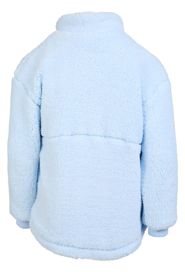 COZY QUARTER ZIP TEDDY (SIZE 8-14)