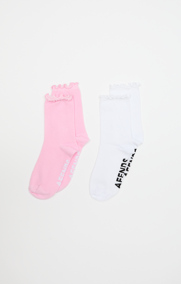 FRILL SEEKER - RECYCLED SOCKS 2 PCK