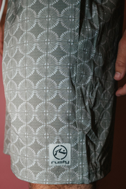 ALL OVER ELASTIC WAIST BOARDSHORT