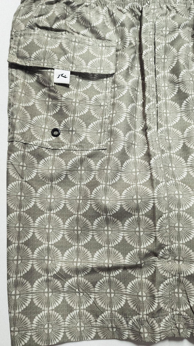 ALL OVER ELASTIC WAIST BOARDSHORT