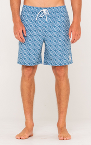 ALL OVER ELASTIC WAIST BOARDSHORT