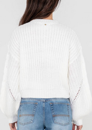 FOLKTALE CROP CHUNKY KNIT