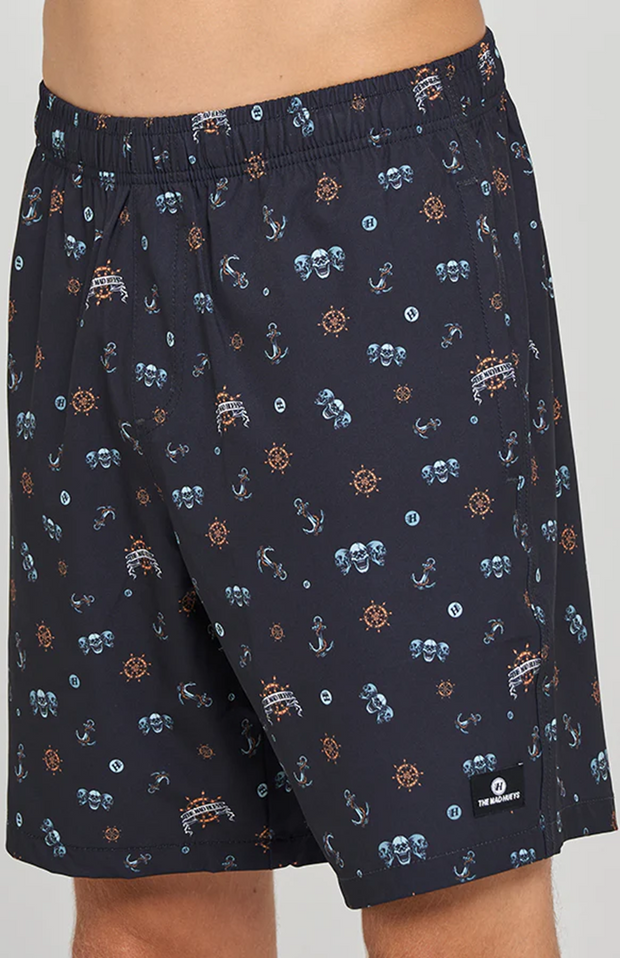 TRIPLE ANCHOR | 18" SWIM VOLLEY SHORT