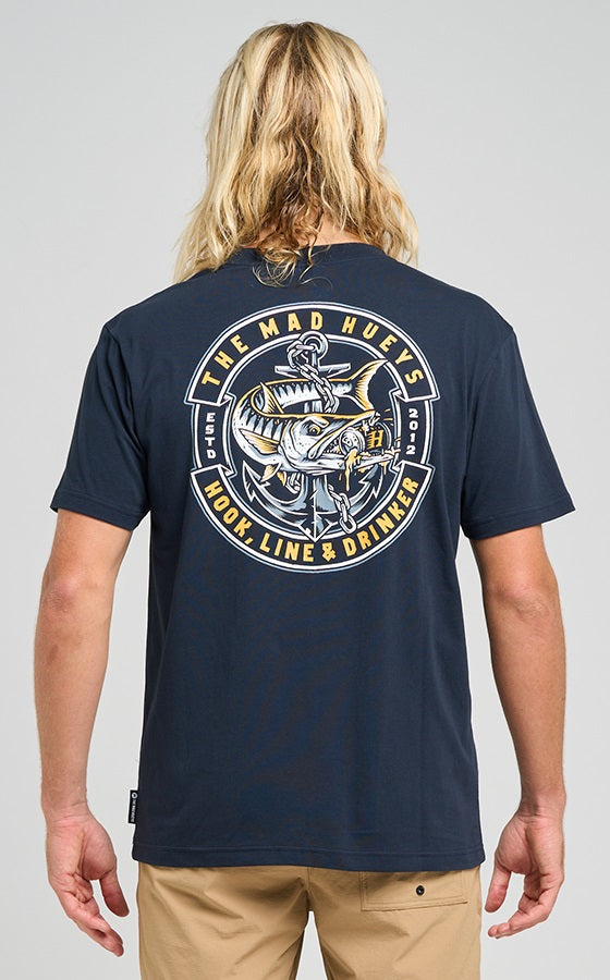 HOOKED CUDA | SS TEE