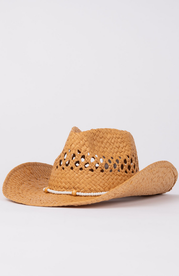 HOWDY COWBOY STRAW HAT
