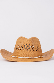 HOWDY COWBOY STRAW HAT