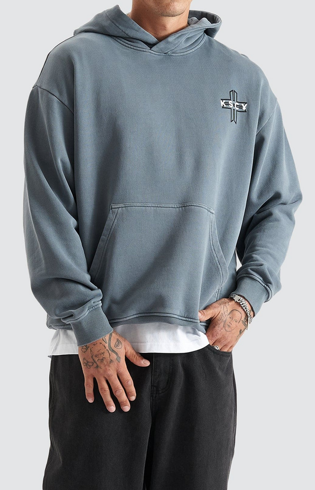 LONEPINE RELAXED HOODED SWEATER