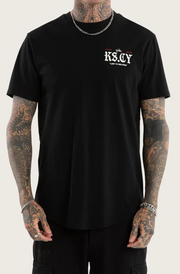 ENGLAND DUAL CURVED TEE