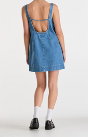 DENIM SWING DRESS