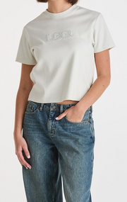 UNDONE SHRUNKEN RIB TEE