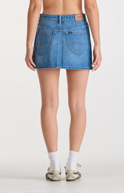 MID RELAXED MINI SKIRT BLUE EDITION