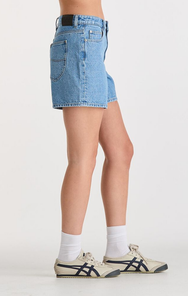 MID STRAIGHT SHORT BLUE MODE