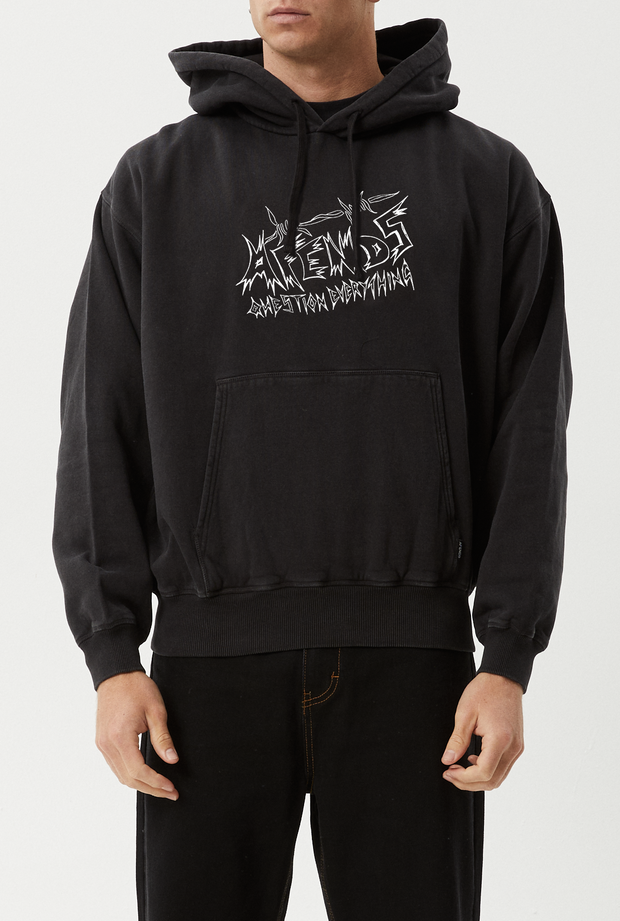 MOMENTS - RECYCLED BOXY PULL ON HOOD