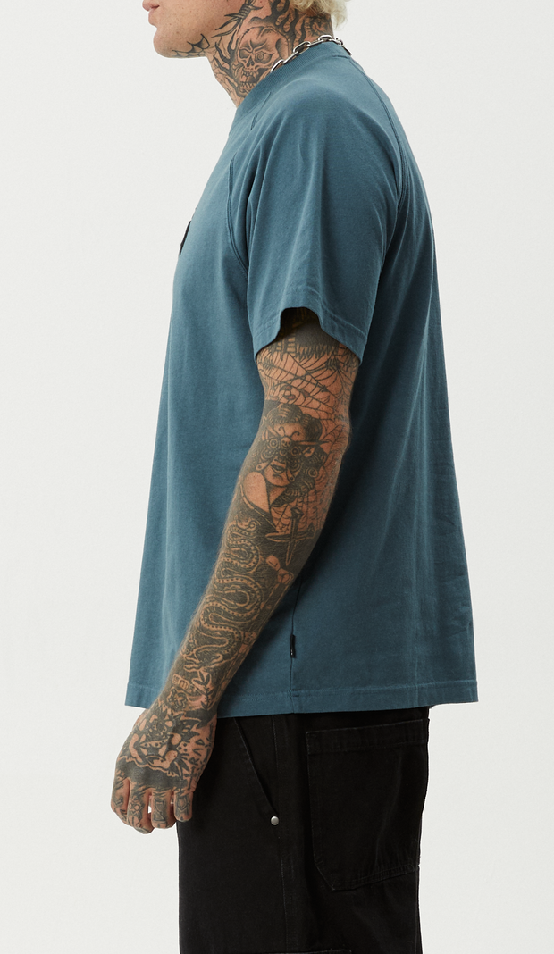 BATS - RECYCLED RAGLAN BOXY FIT TEE