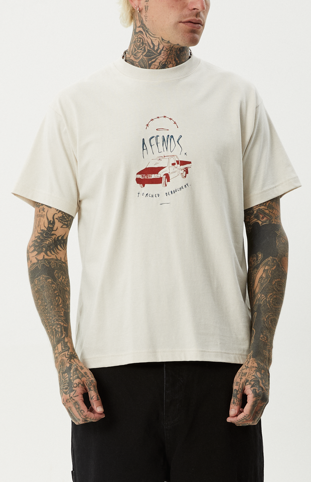 TRAYBACK - RECYCLED BOXY FIT TEE