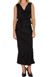 MOMENTO COWL NECK TOP