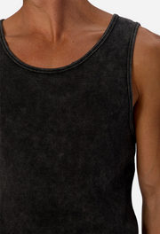 THE WASHED BRANDO RIBBED SINGLET