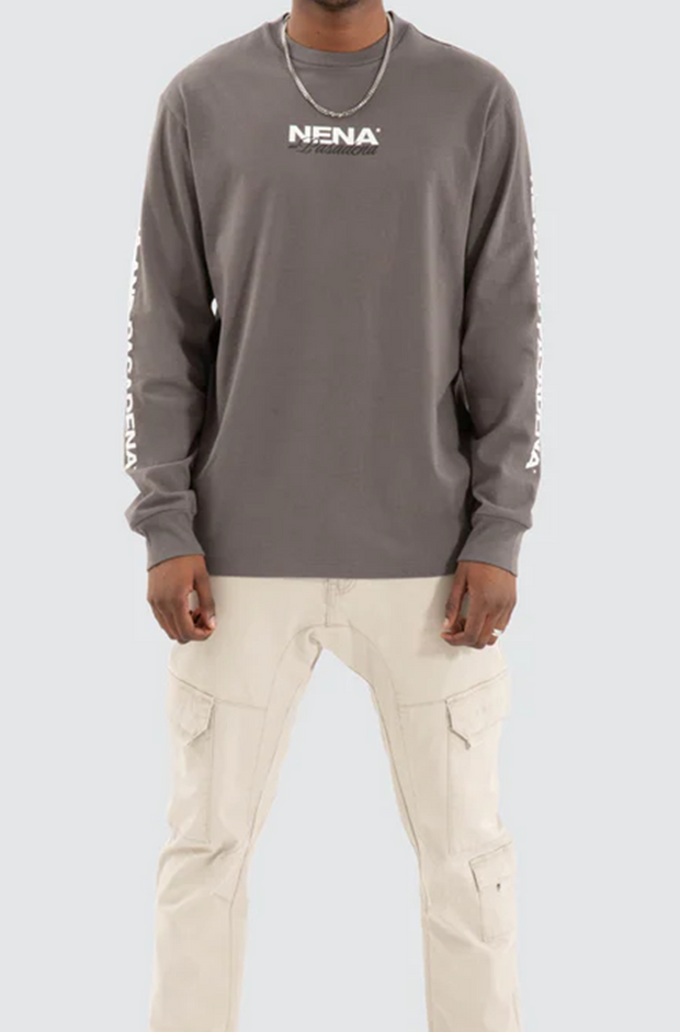 PUBLIC RELAXED LS TEE