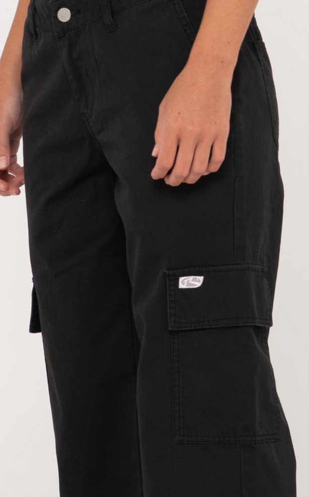 CADE LOW STRAIGHT CANVAS CARGO PANT