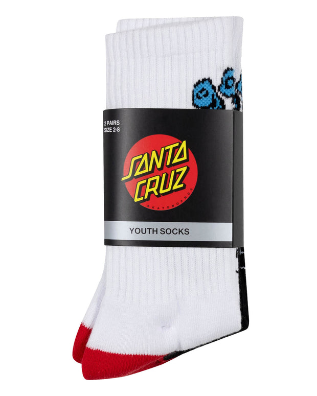 OPUS SCREAMING HAND LONG CREW SOCK 2PK - BOYS