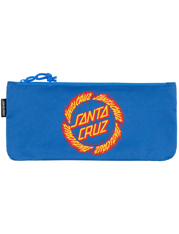 FLAME RINGED DOT PENCIL CASE