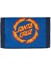 FLAME RINGED DOT VELCRO WALLET