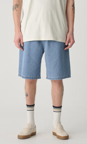 EMB DENIM STANDARD SHORT