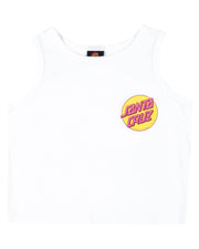 OTHER DOT CHEST CROP TANK - GIRLS